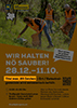 UVB Frühjahrsputz Plakat Titel Demonstration